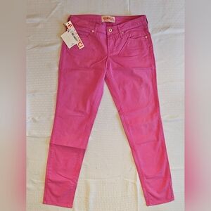 Fiorucci Pink Skinny Jeans Size 29 Y2K Italian Designer NWT